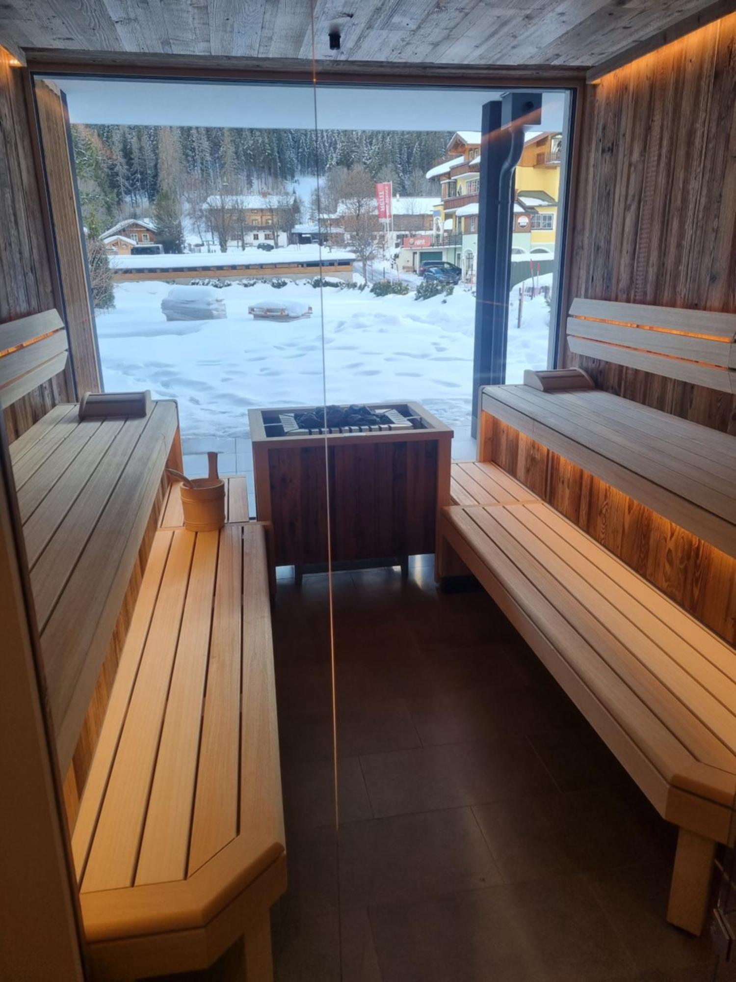 Ferienwohnung Sonnenseite Filzmoos Exterior foto