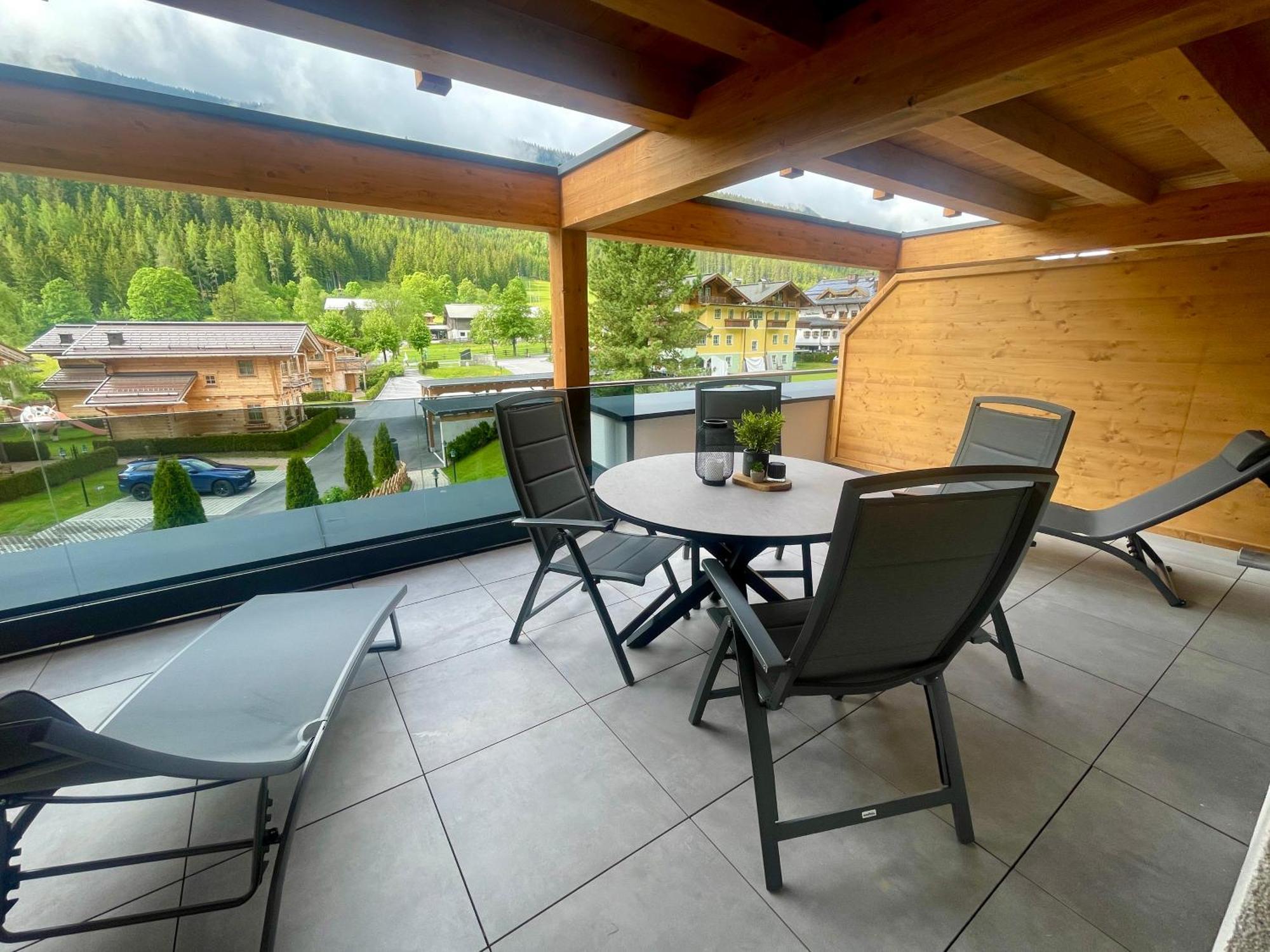 Ferienwohnung Sonnenseite Filzmoos Exterior foto